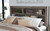 Anibecca - Weathered Gray - 7 Pc. - Dresser, Mirror, Chest, California King Bookcase Bed, 2 Nightstands