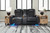 Center Point - Black - 3 Pc. - Reclining Sofa, Loveseat, Recliner