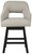 Tallenger - Beige - Uph Swivel Barstool (2/CN) (D380-724)