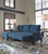 Jarreau - Blue - Sofa Chaise Sleeper