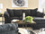 Darcy - Black - Sofa Chaise