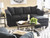 Darcy - Black - Sofa Chaise