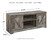 Wynnlow - Gray - 63'' TV Stand W/Fireplace Option