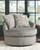 Soletren - Ash - Swivel Accent Chair