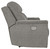 Mouttrie - Smoke - Pwr Rec Sofa With Adj Headrest