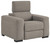 Mabton - Gray - Pwr Recliner/Adj Headrest