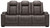 Hyllmont - Gray - Pwr Rec Sofa With Adj Headrest