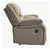 Draycoll - Light Gray - Dbl Rec Loveseat W/Console