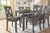 Caitbrook - Gray - Rect Drm Table Set (7/CN)