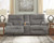 Coombs - Charcoal - Dbl Rec Pwr Loveseat W/Console