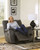 Tambo - Pewter - 3 Pc. - Left Arm Facing Loveseat 2 Pc Sectional, Rocker Recliner