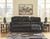 Calderwell - Black - 2 Pc. - Reclining Sofa, Loveseat