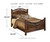 Leahlyn - Warm Brown - 6 Pc. - Dresser, Mirror, Chest, California King Panel Bed