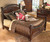 Leahlyn - Warm Brown - 8 Pc. - Dresser, Mirror, Chest, California King Panel Bed, 2 Nightstands