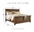 Flynnter - Medium Brown - 6 Pc. - Dresser, Mirror, Chest, Queen Panel Bed