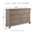Lettner - Light Gray - 7 Pc. - Dresser, Mirror, King Panel Bed, 2 Nightstands