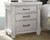 Brashland - White - 8 Pc. - Dresser, Mirror, Chest, California King Panel Bed, 2 Nightstands