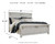 Brashland - White - 7 Pc. - Dresser, Mirror, California King Panel Bed, 2 Nightstands