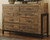 Sommerford - Brown - 8 Pc. - Dresser, Mirror, Chest, California King Panel Bed With Footboard Storage, 2 Nightstands