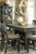 Tyler Creek - Dark Gray - 8 Pc. - Counter Table, 6 Barstools, Server