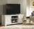 Bellaby - Whitewash - 4 Pc. - Entertainment Center - 63'' TV Stand