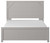 Cottenburg - Light Gray / White - 5 Pc. - Dresser, Mirror, Chest, Queen Panel Bed