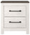 Gerridan - White / Gray - 7 Pc. - Dresser, Mirror, Chest, Queen Panel Bed, 2 Nightstands