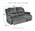 Clonmel - Charcoal - 2 Pc. - Reclining Sofa, Loveseat