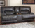 Mccaskill - Gray - Power Reclining Loveseat With Console