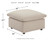 Savesto - Ivory - Oversized Accent Ottoman