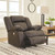 Denoron - Chocolate - Power Rocker Recliner