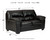 Brazoria - Black - Loveseat