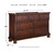 Porter - Rustic Brown - 5 Pc. - Dresser, Mirror, Queen Panel Bed