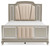 Chevanna - Pearl Silver - Queen Upholstered Panel Bed