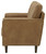 Darlow - Caramel - Rta Loveseat