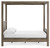 Shallifer - Brown - Queen Canopy Bed