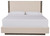 Anibecca - Weathered Gray - King Upholstered Bed