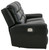 Warlin - Black - Pwr Rec Sofa With Adj Headrest