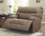 Hazenburg - Pearl Silver - Zero Wall Power Wide Recliner