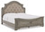 Lodenbay - Antique Gray - California King Panel Bed