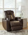 Mancin - Chocolate - Zero Wall Recliner