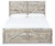 Hodanna - Whitewash - Queen Crossbuck Panel Bed