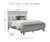 Jennily - Whitewash - 6 Pc. - Dresser, Mirror, Chest, King Panel Bed