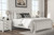 Jennily - Whitewash - 5 Pc. - Dresser, Mirror, King Panel Bed