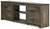 Trinell - Brown - 72'' TV Stand W/Fireplace Option