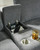 Hartsdale - Granite - Left Arm Facing Corner Chaise 6 Piece Power Sectional