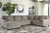 Ballinasloe 3-Piece Sectional with Chaise (80702S1)