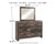 Wynnlow King Panel Bed with Mirrored Dresser and Nightstand (B440B23)