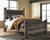 Wynnlow Queen Upholstered Poster Bed (B440B7)
