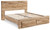 Hyanna King Panel Storage Bed (B1050B11)